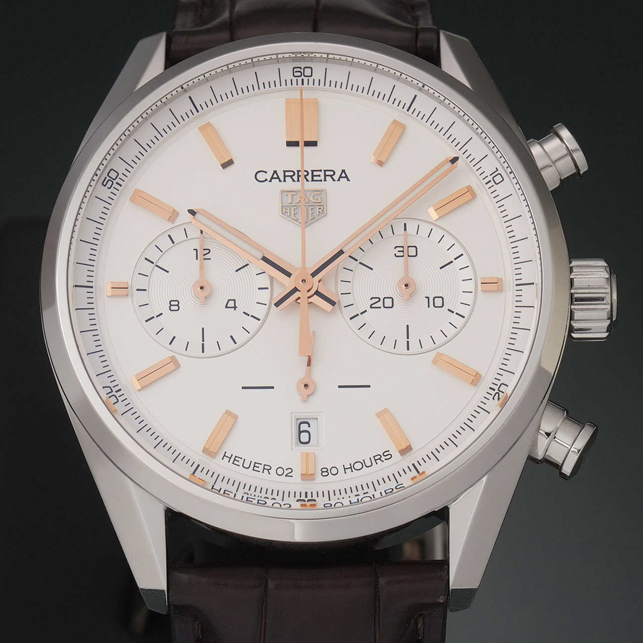TAG HEUER(USED)태그호이어 까레라 크로노그래프 CBN2013-0